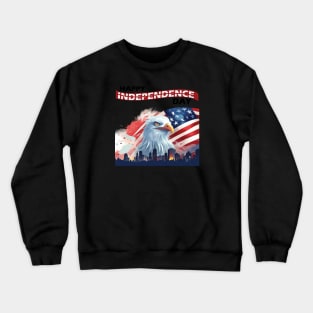 Happy Independance Day Crewneck Sweatshirt